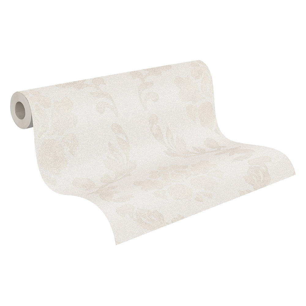New Elegance - Delicate Baroque damask wallpaper AS Creation    