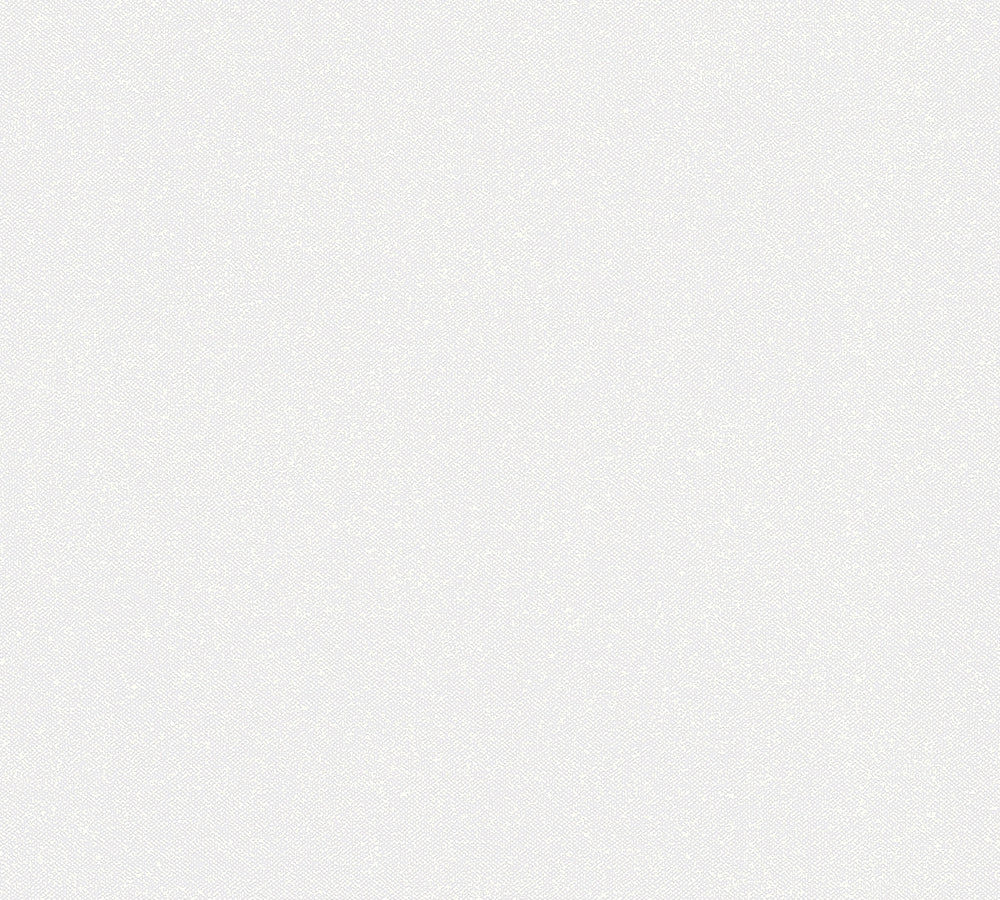 New Elegance - Textured Tonal plain wallpaper AS Creation Roll Light White  375551
