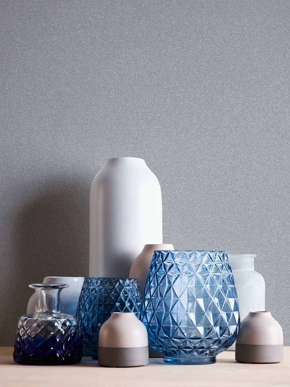 New Elegance - Textured Tonal plain wallpaper AS Creation    