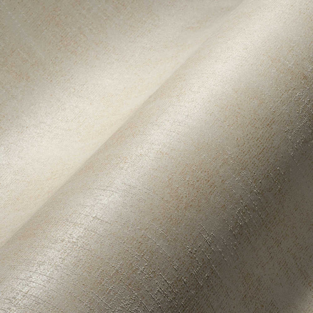 Villa - Linen Look plain wallpaper AS Creation    