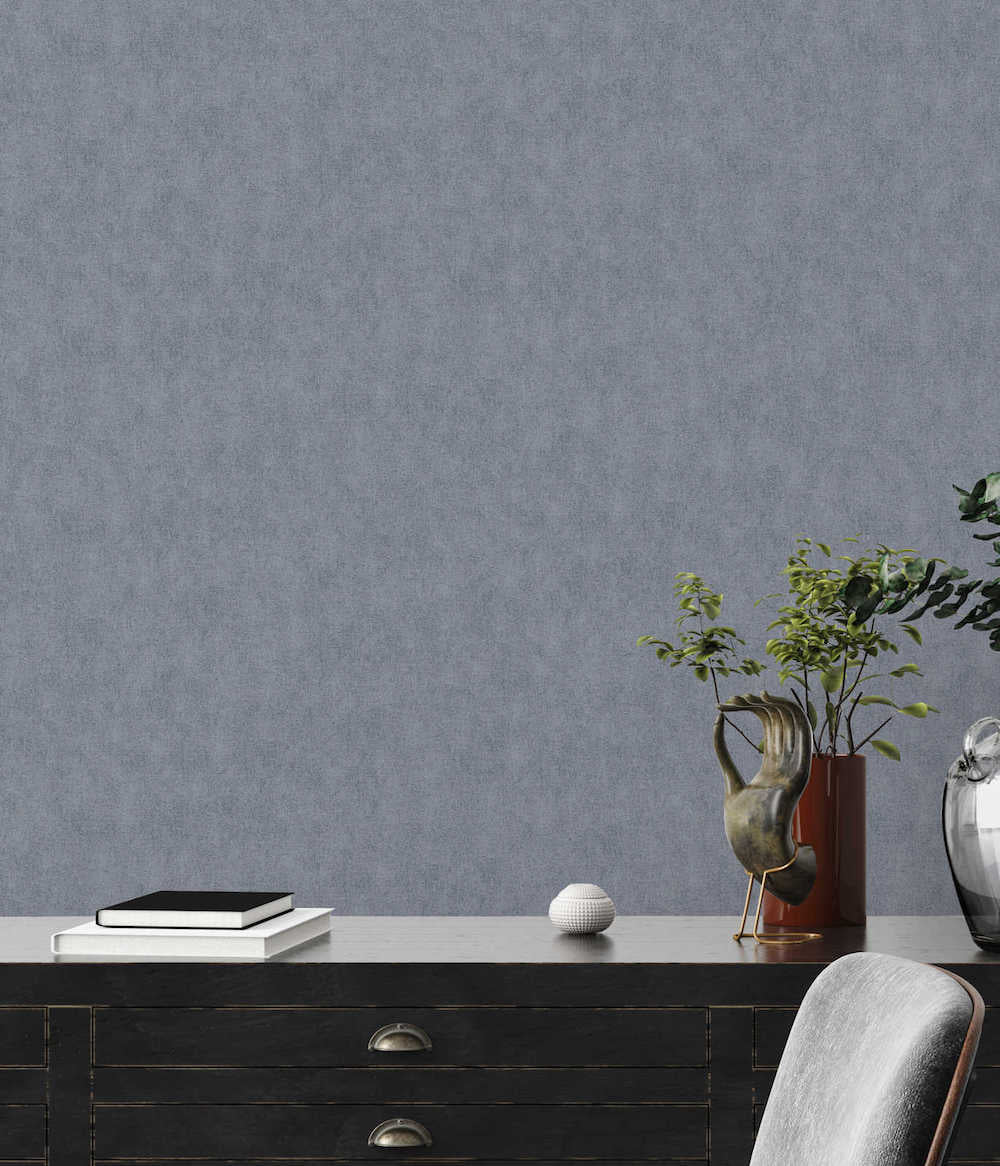Villa - Linen Look plain wallpaper AS Creation    