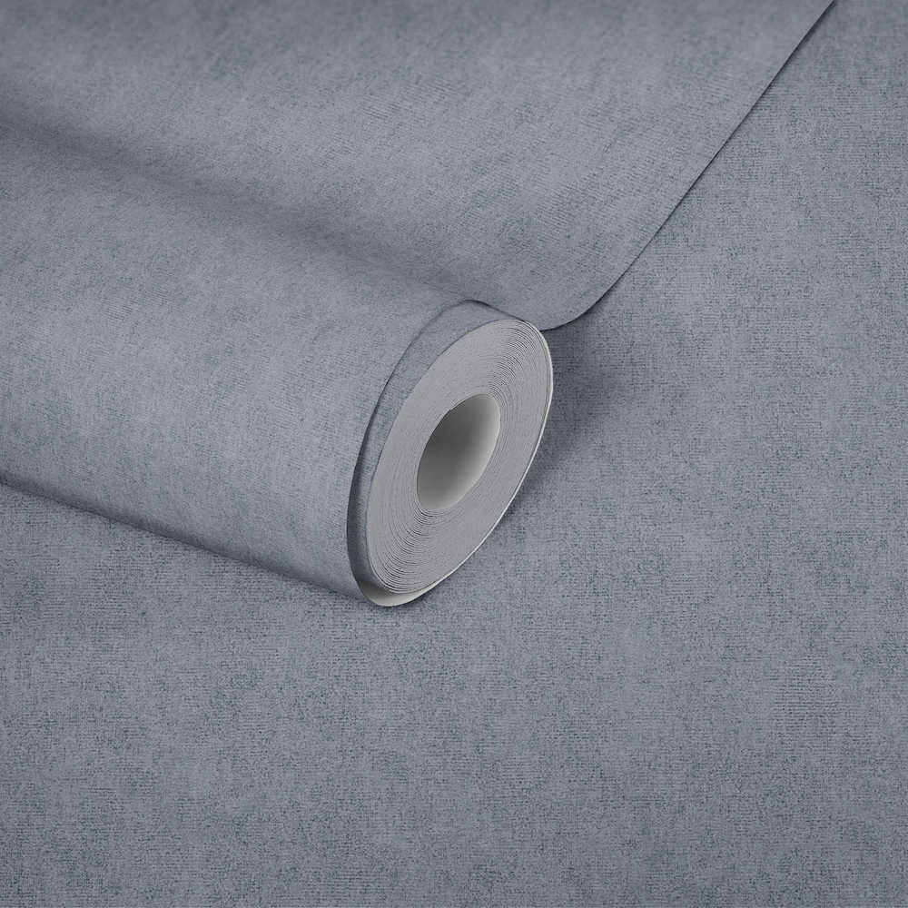 Villa - Linen Look plain wallpaper AS Creation    