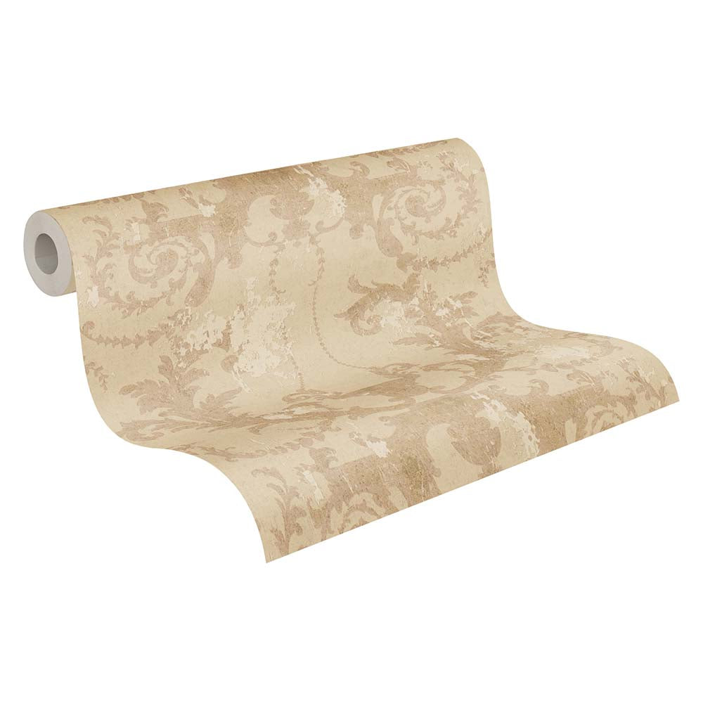 History of Art - Baroque Beauty damask wallpaper AS Creation    