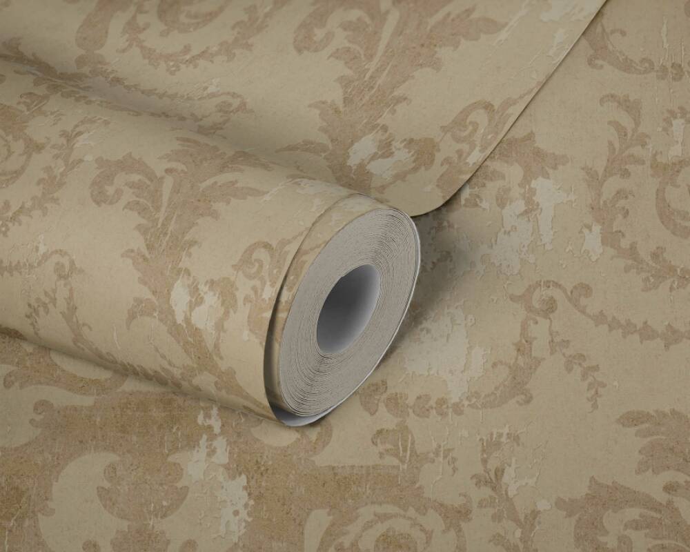 History of Art - Baroque Beauty damask wallpaper AS Creation    