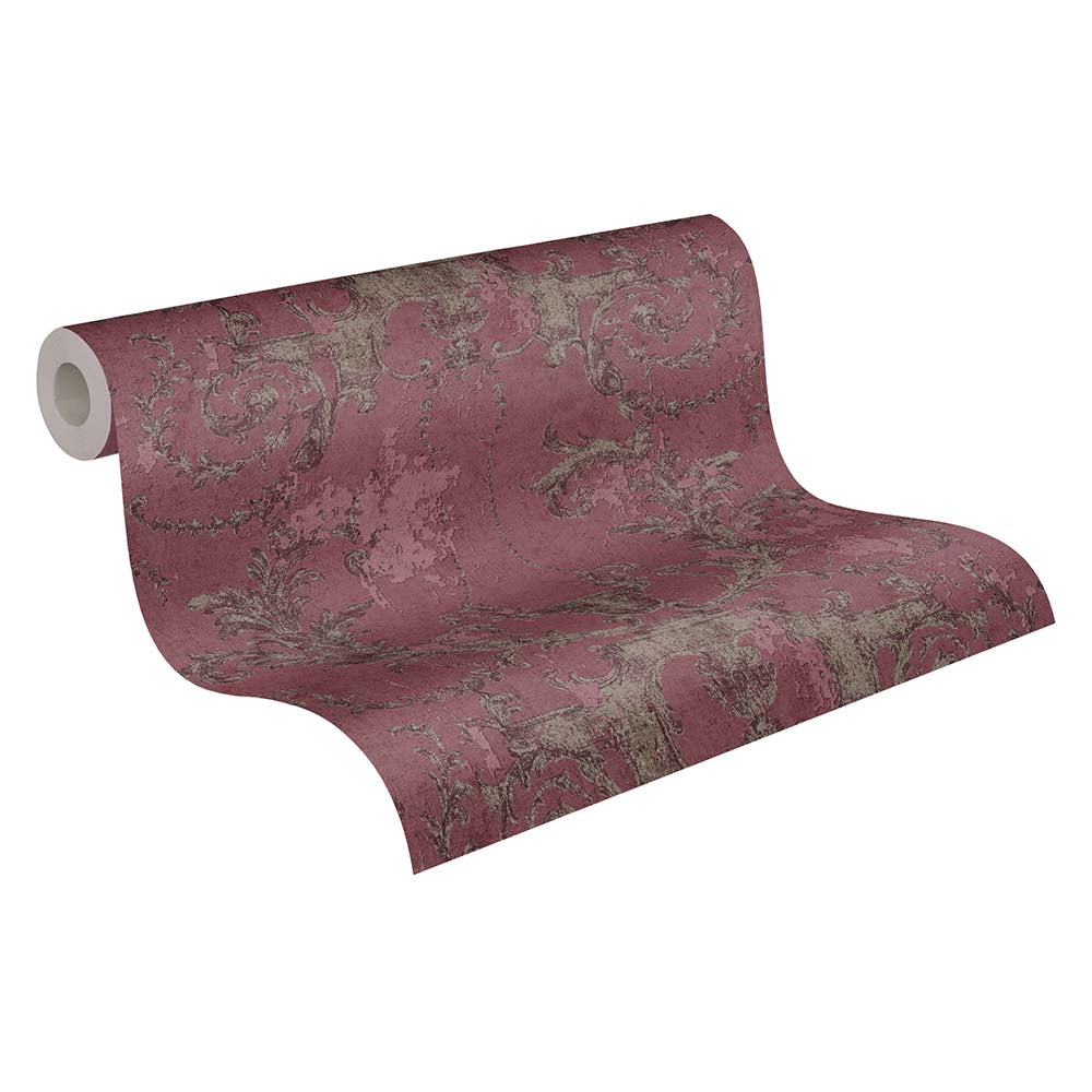 History of Art - Baroque Beauty damask wallpaper AS Creation    