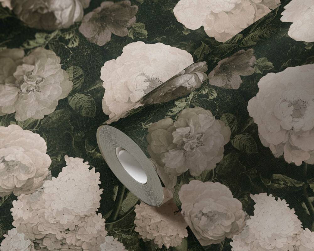 History of Art - Blooms botanical wallpaper AS Creation    