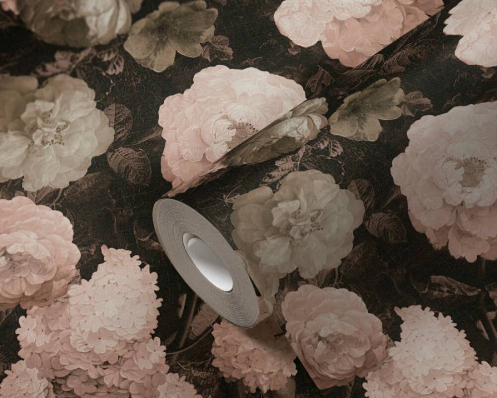 History of Art - Blooms botanical wallpaper AS Creation    
