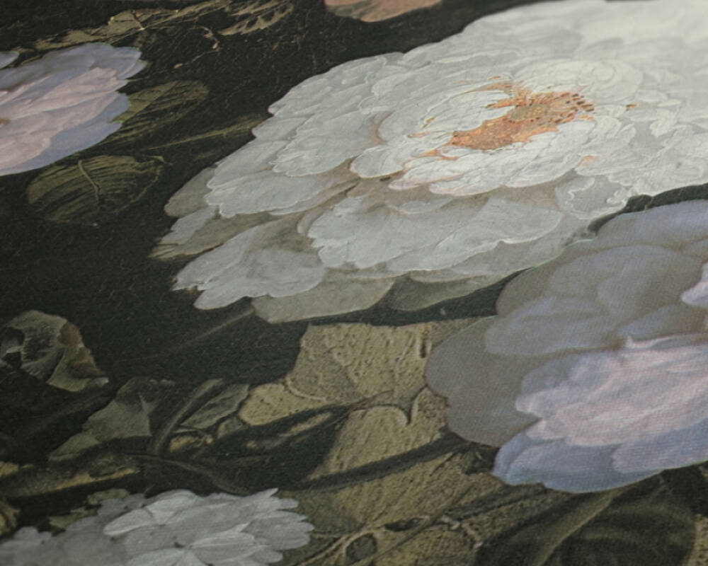 History of Art - Blooms botanical wallpaper AS Creation    
