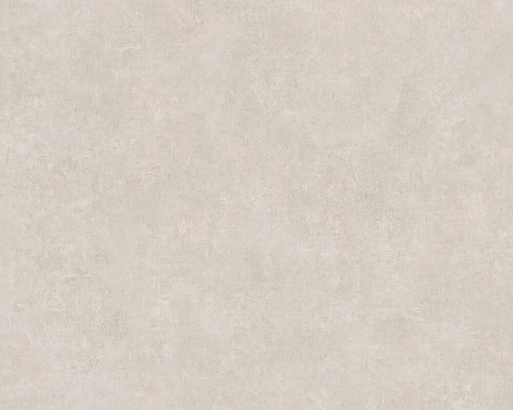 History of Art - Distressed Plaster plain wallpaper AS Creation Roll Taupe  376555