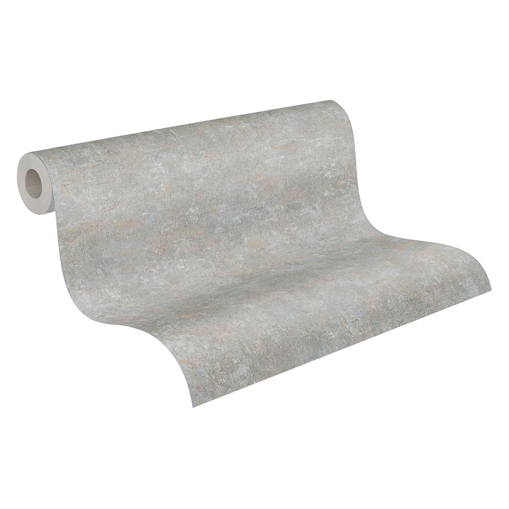 History of Art - Distressed Plaster plain wallpaper AS Creation    
