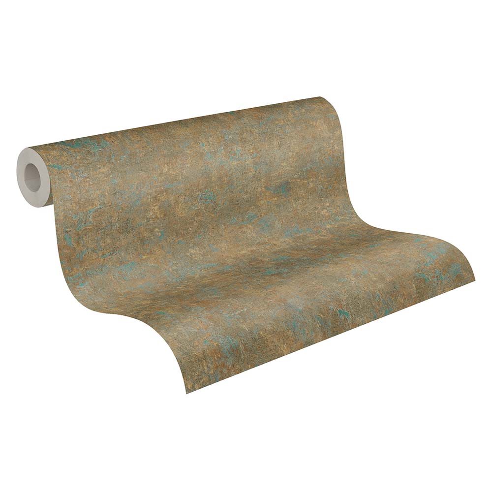 History of Art - Distressed Plaster plain wallpaper AS Creation    
