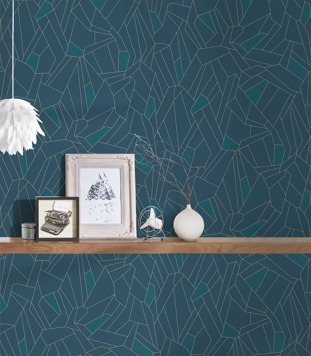 New life - Glorious Geo geometric wallpaper AS Creation    