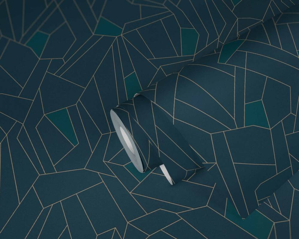 New life - Glorious Geo geometric wallpaper AS Creation    