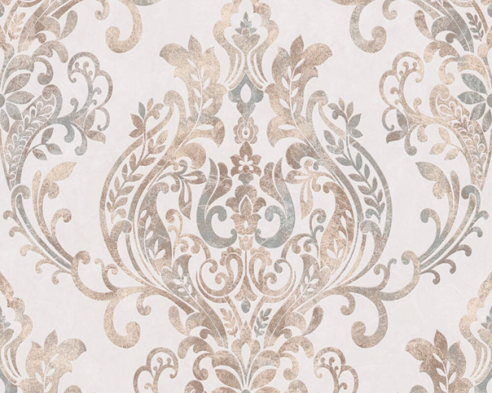 New life - Metallic Moments in Damask damask wallpaper AS Creation Roll Cream  376811