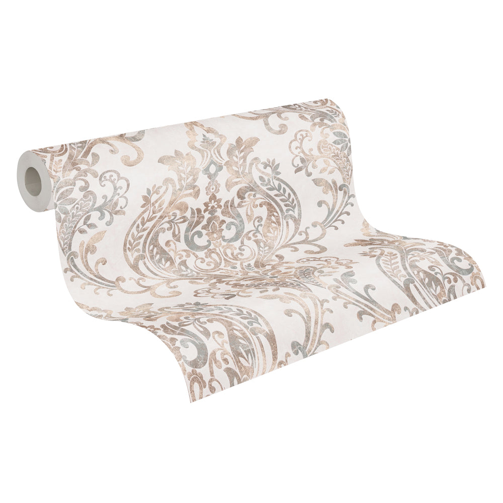 New life - Metallic Moments in Damask damask wallpaper AS Creation    