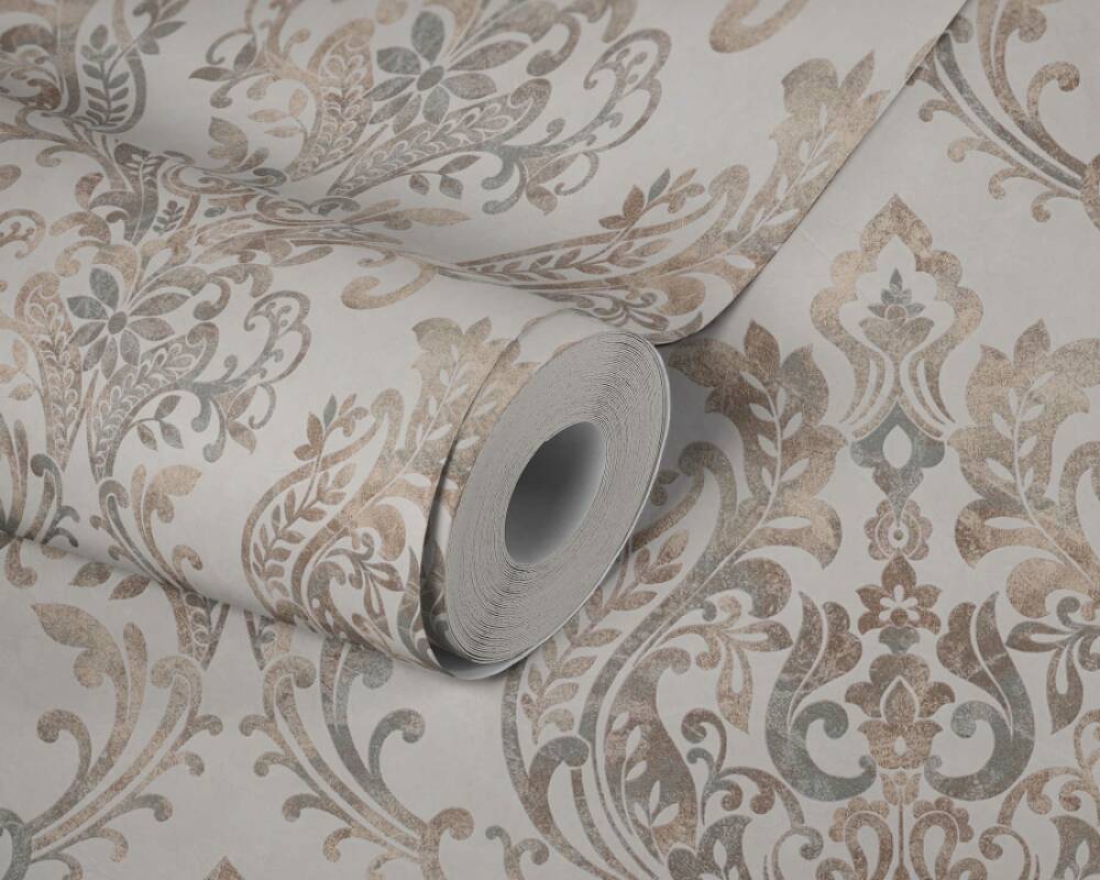 New life - Metallic Moments in Damask damask wallpaper AS Creation    