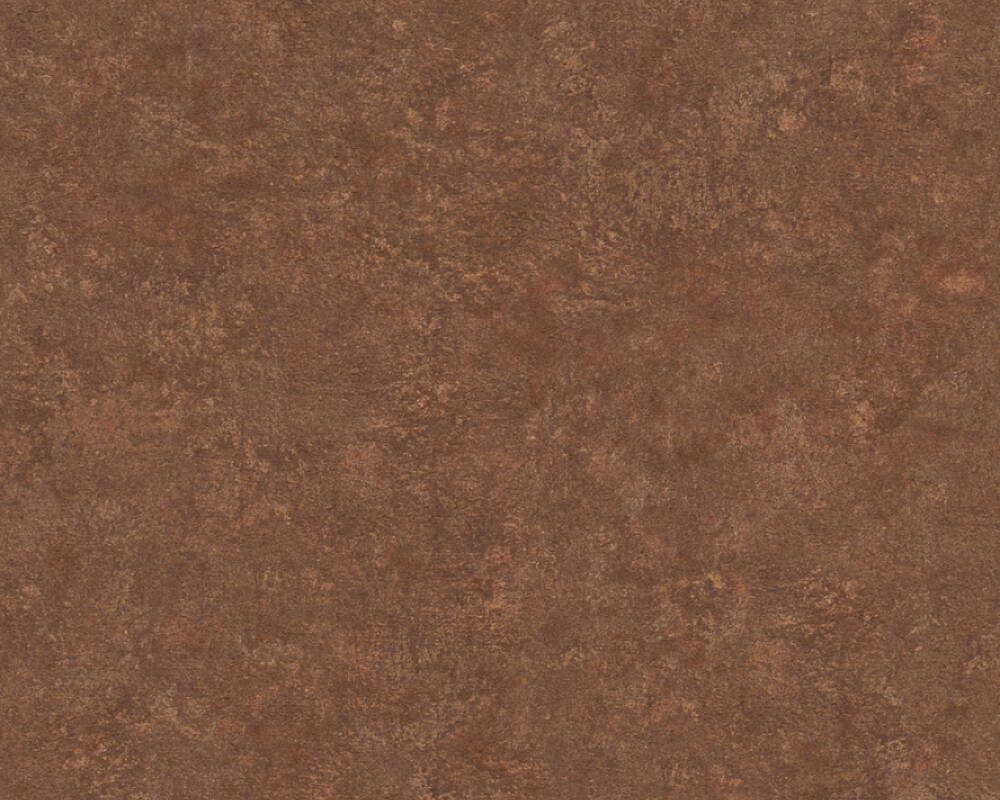 Industrial Collection - Distressed plain wallpaper AS Creation Roll Copper  377441