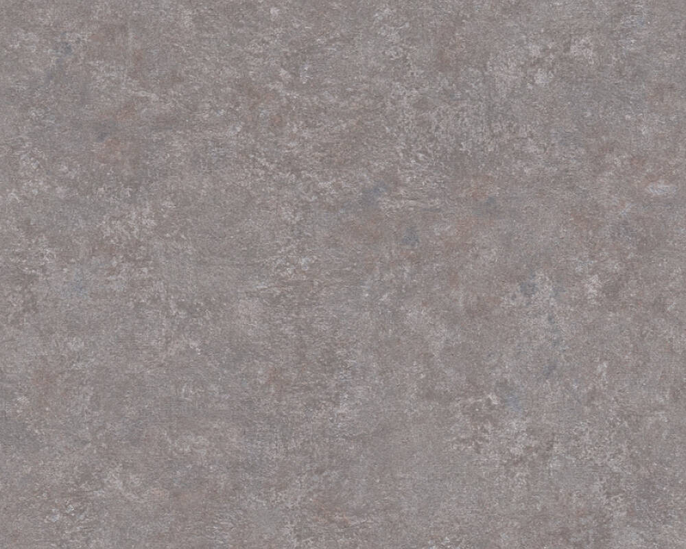 Industrial Collection - Distressed plain wallpaper AS Creation Roll Dark Grey  377443