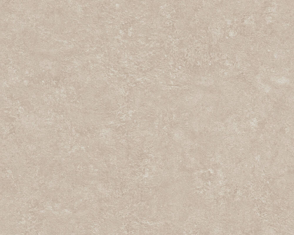 Industrial Collection - Distressed plain wallpaper AS Creation Roll Beige  377451