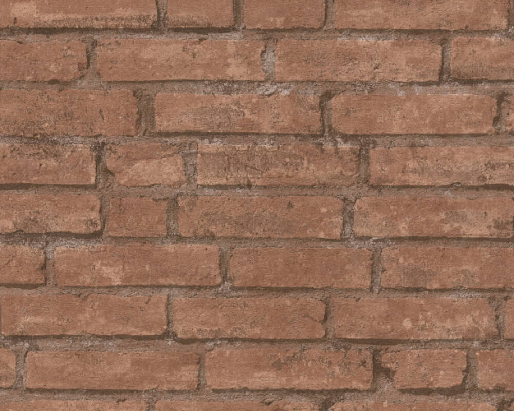 Industrial Collection - Underground Bricks industrial wallpaper AS Creation Roll Light Brown  377471