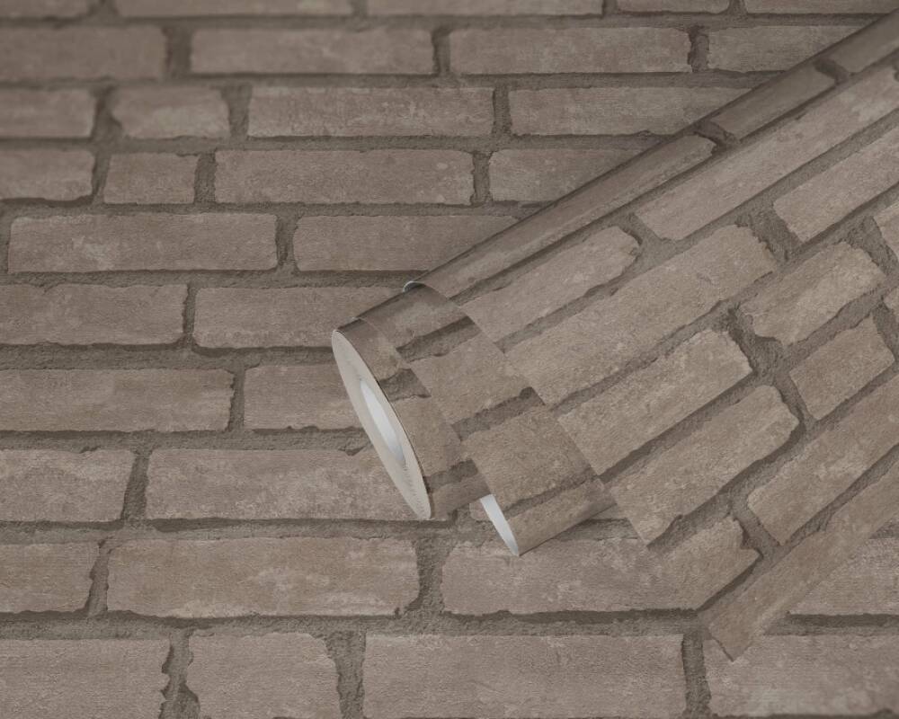 Industrial Collection - Underground Bricks industrial wallpaper AS Creation    