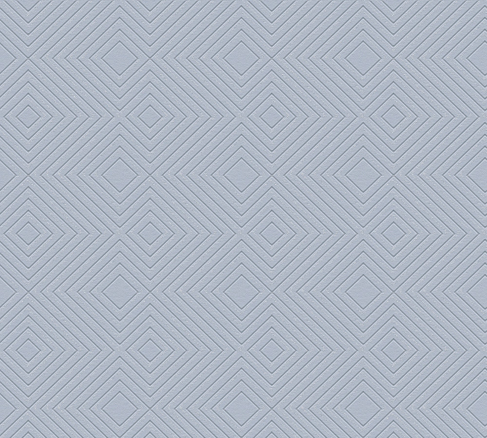 Attractive - Geometric Glitter geometric wallpaper AS Creation Sample Blue  377586-S