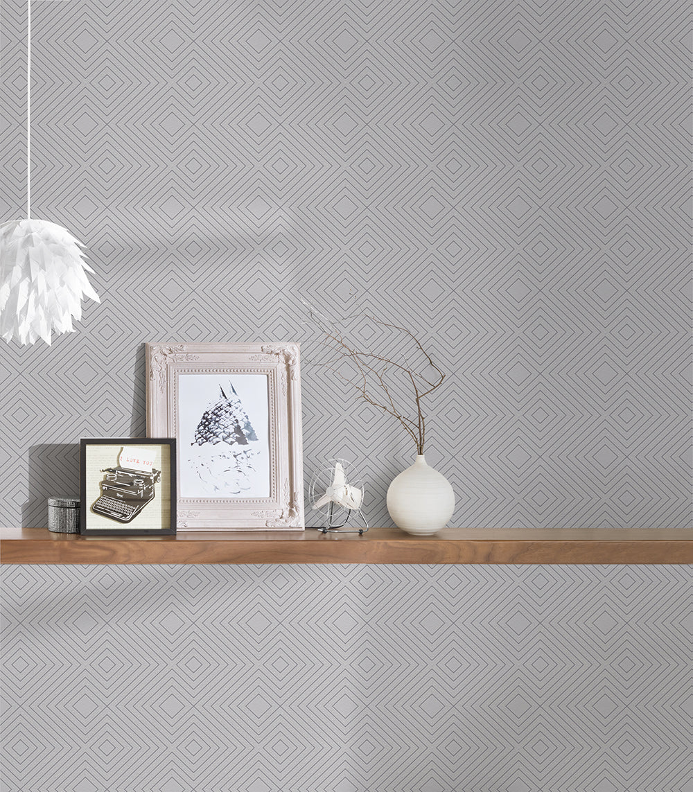 Attractive - Geometric Glitter geometric wallpaper AS Creation    