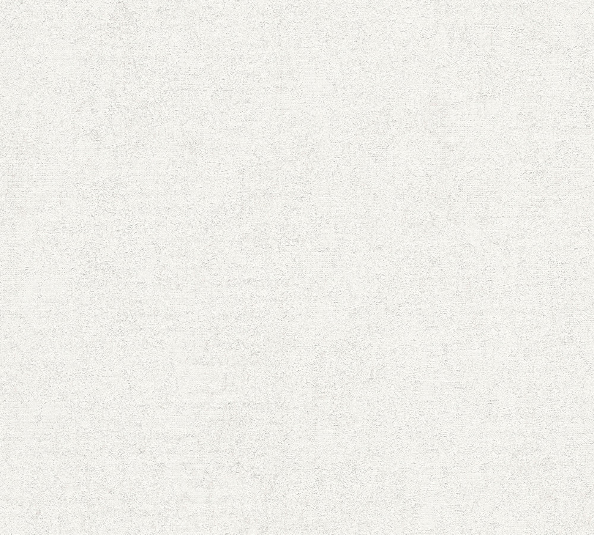 Titanium 3 - Concrete plain wallpaper AS Creation Roll White  378405