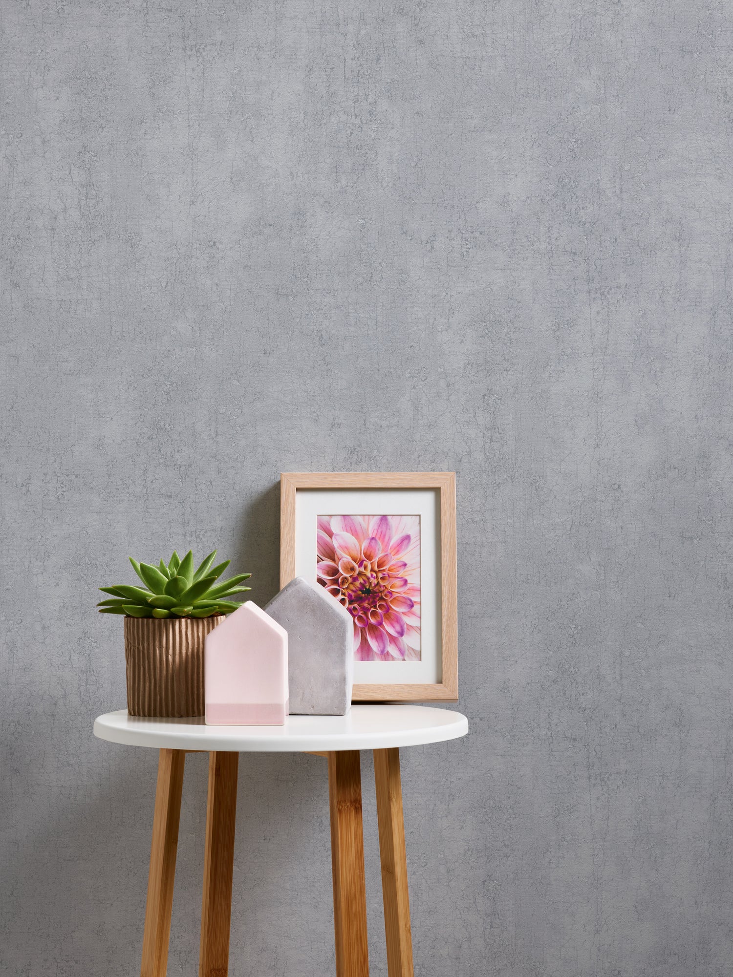 Titanium 3 - Concrete plain wallpaper AS Creation    