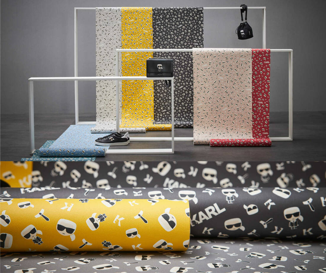 Karl Lagerfeld - Ikonik designer wallpaper AS Creation    