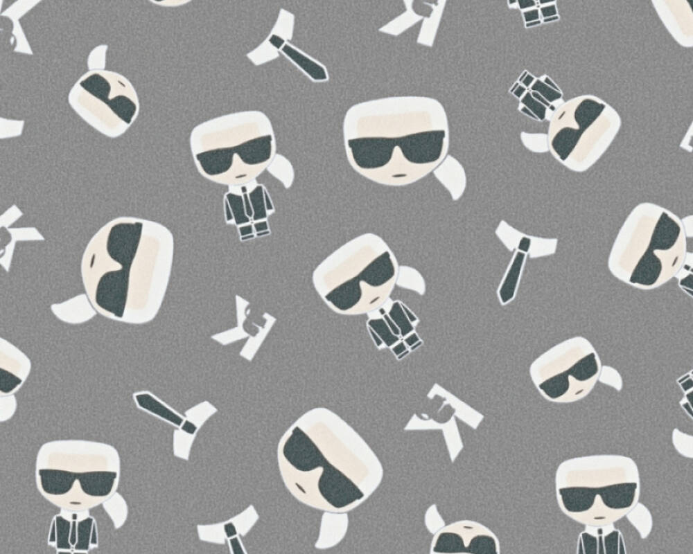 Karl Lagerfeld - Ikonik designer wallpaper AS Creation    