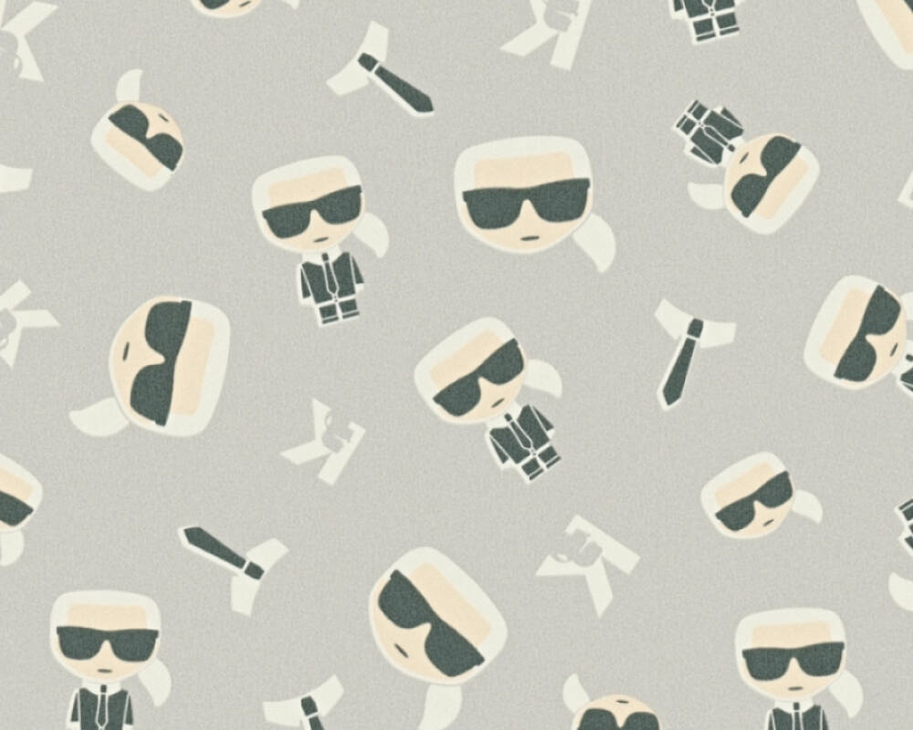 Karl Lagerfeld - Ikonik designer wallpaper AS Creation    