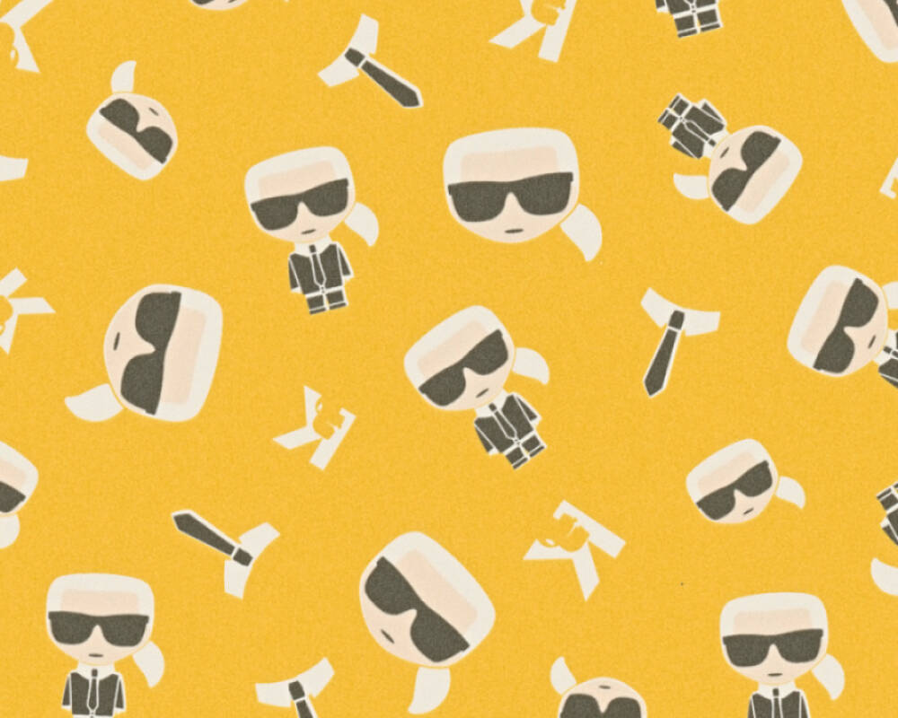 Karl Lagerfeld - Ikonik designer wallpaper AS Creation    
