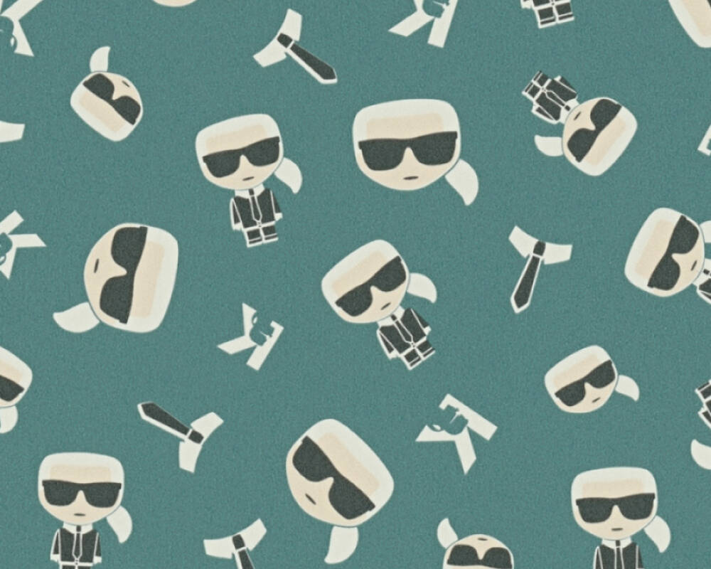 Karl Lagerfeld - Ikonik designer wallpaper AS Creation    