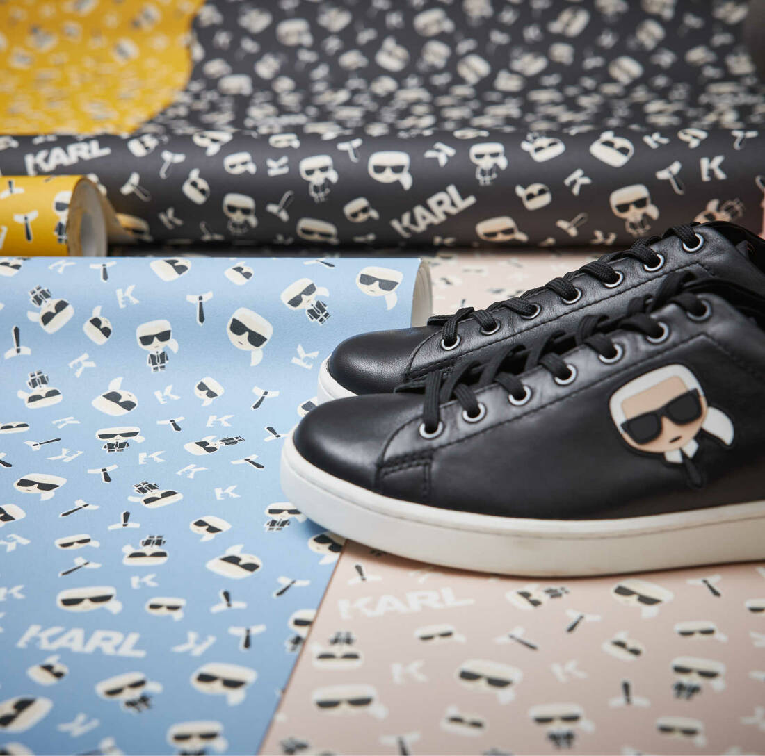 Karl Lagerfeld - Ikonik designer wallpaper AS Creation    