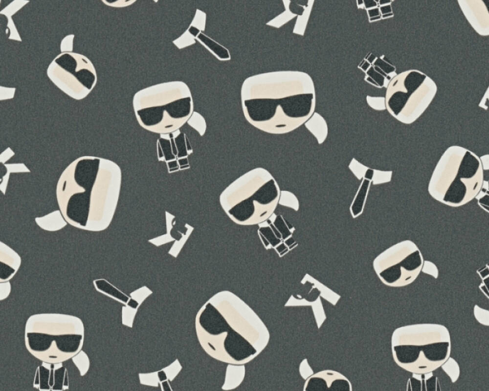 Karl Lagerfeld - Ikonik designer wallpaper AS Creation    