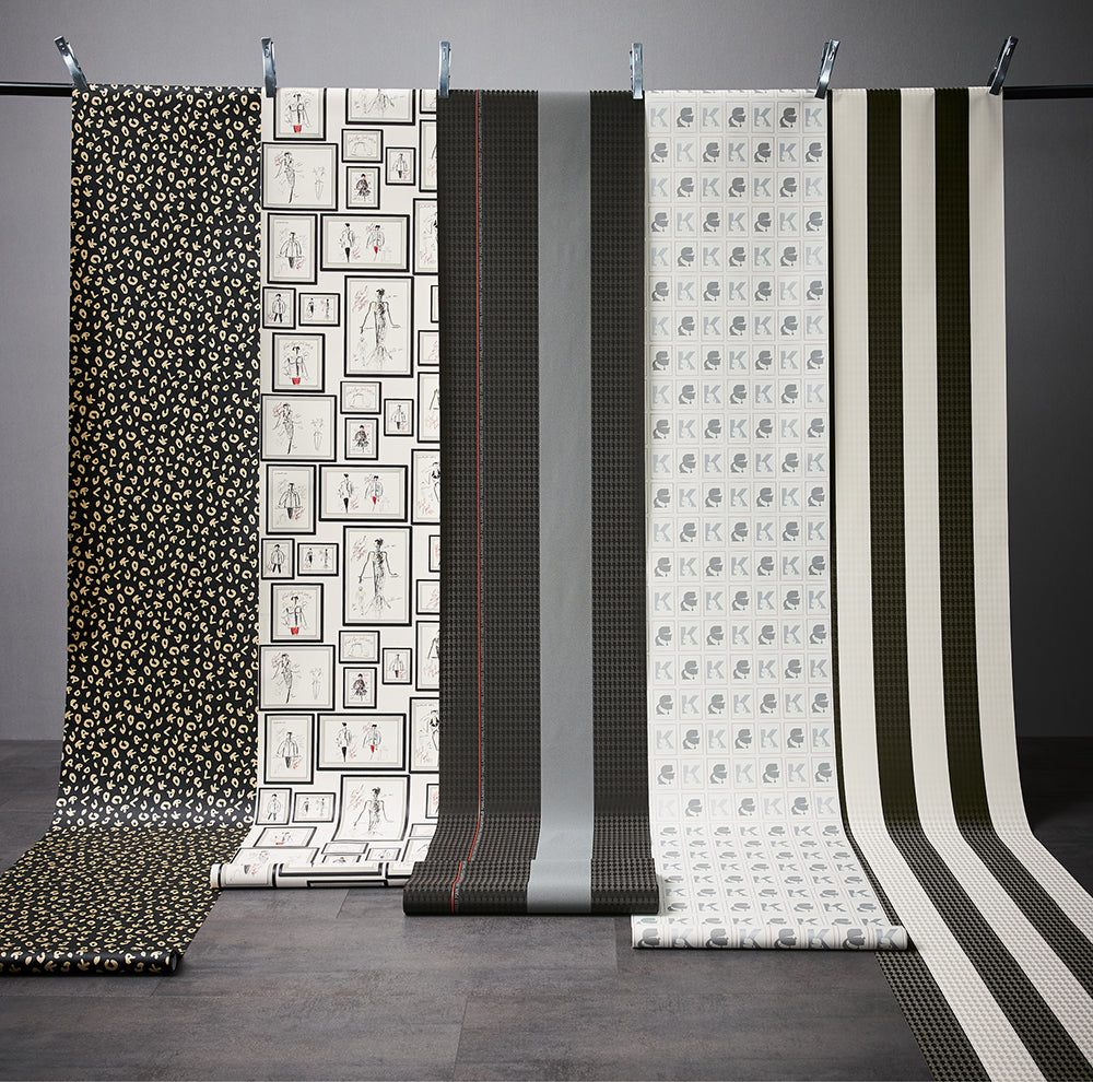 Karl Lagerfeld - Fashion Stripes designer wallpaper AS Creation    