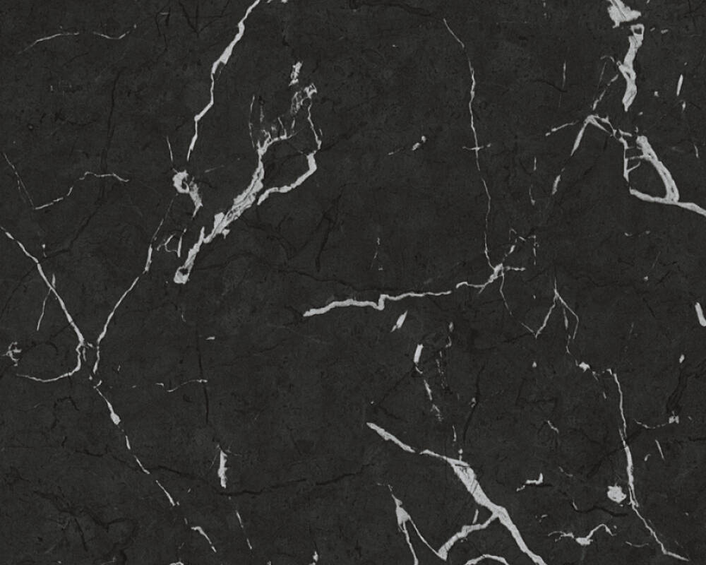 Metropolitan Stories 2 - Marble Moment industrial wallpaper AS Creation Roll Black  378552