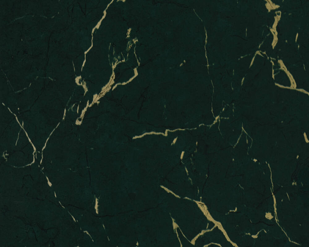 Metropolitan Stories 2 - Marble Moment industrial wallpaper AS Creation Roll Dark Green  378555