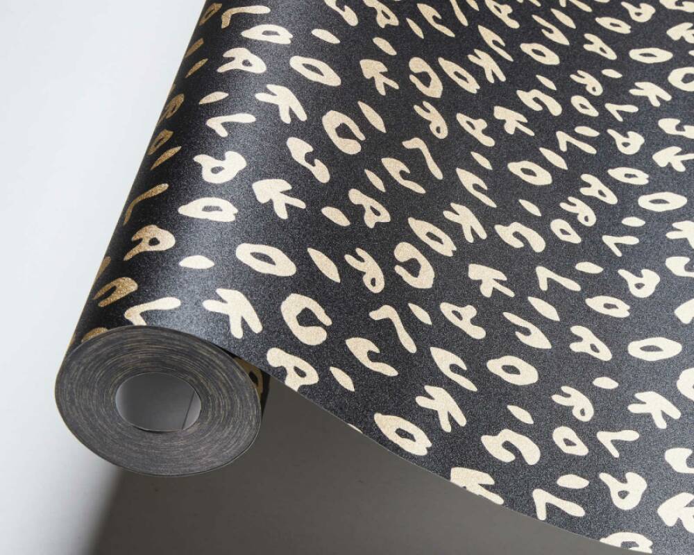 Karl Lagerfeld - Leopard Letters designer wallpaper AS Creation    