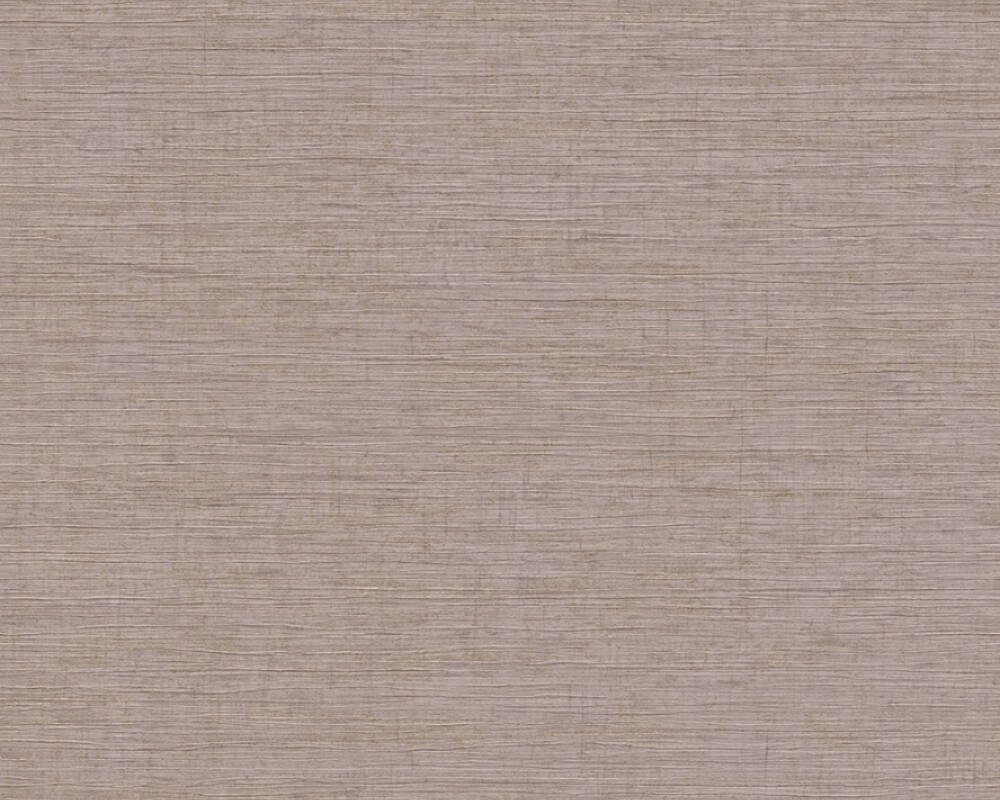 Metropolitan Stories 2 - Luxe Raw Linen Texture plain wallpaper AS Creation Roll Taupe  378575