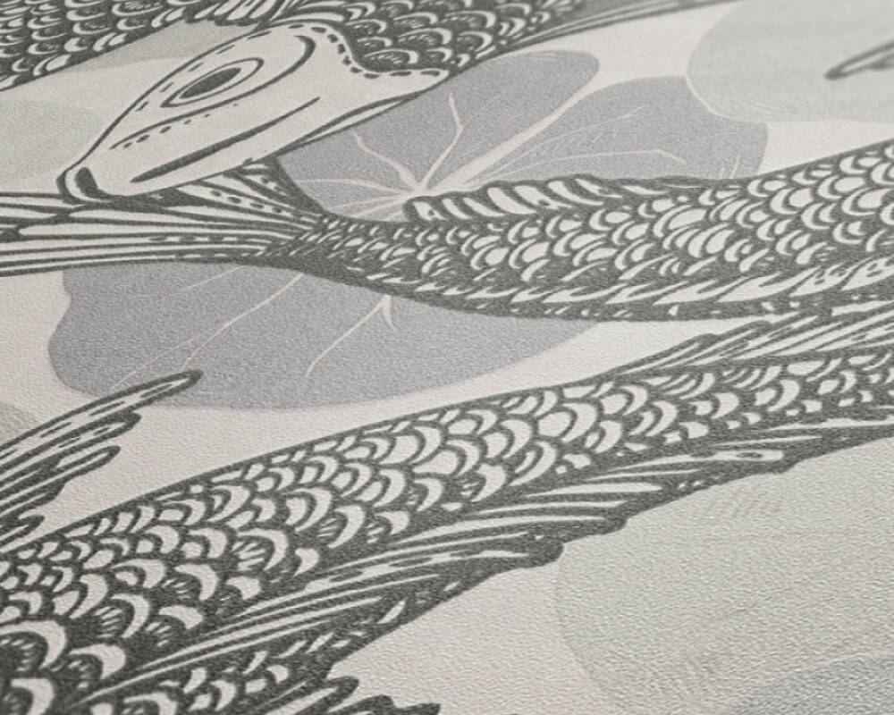 Metropolitan Stories 2 - Playing it Koi botanical wallpaper AS Creation    