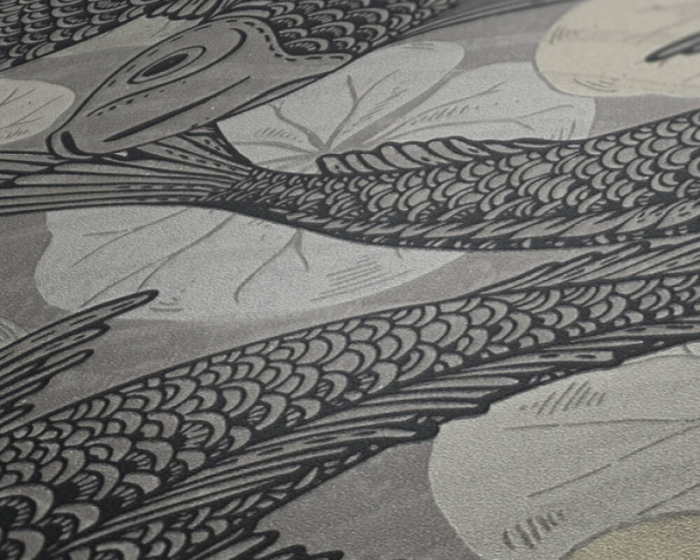 Metropolitan Stories 2 - Playing it Koi botanical wallpaper AS Creation    