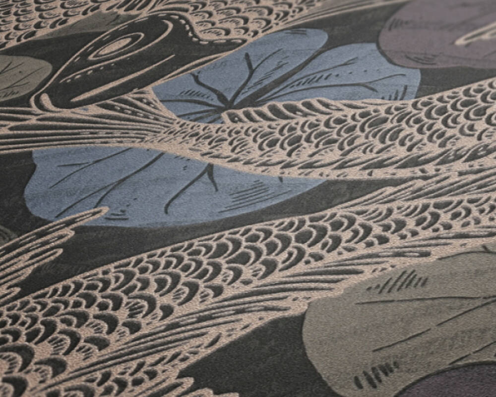 Metropolitan Stories 2 - Playing it Koi botanical wallpaper AS Creation    