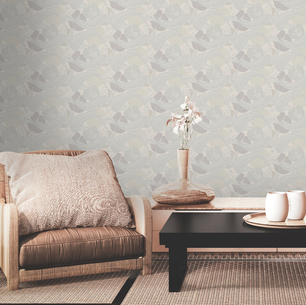 Metropolitan Stories 2 - Playing it Koi botanical wallpaper AS Creation    
