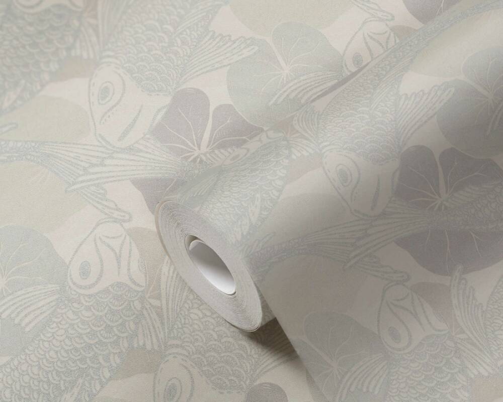 Metropolitan Stories 2 - Playing it Koi botanical wallpaper AS Creation    