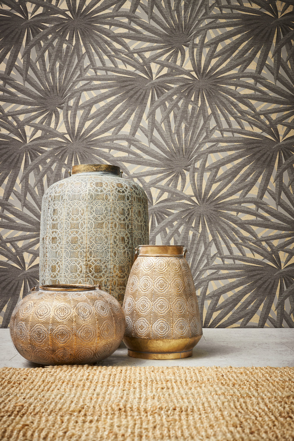 Metropolitan Stories 2 - Dancing in Fronds botanical wallpaper AS Creation    