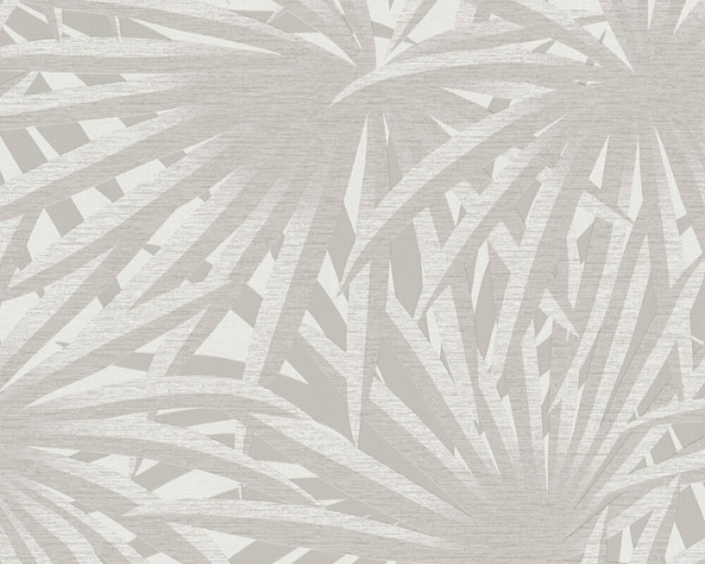 Metropolitan Stories 2 - Dancing in Fronds botanical wallpaper AS Creation Roll Taupe  378614