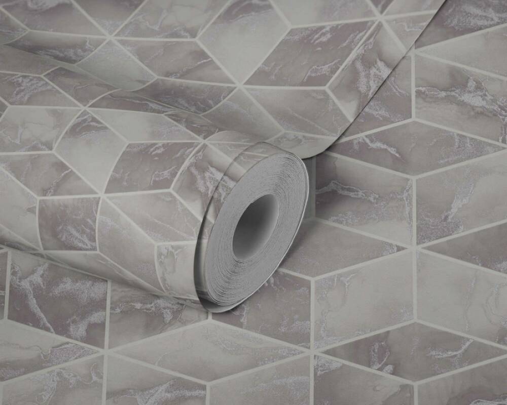 Metropolitan Stories 2 - Geo Marble industrial wallpaper AS Creation    