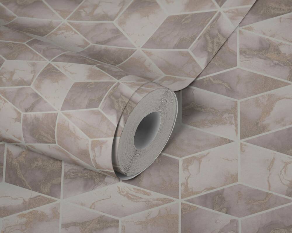 Metropolitan Stories 2 - Geo Marble industrial wallpaper AS Creation    